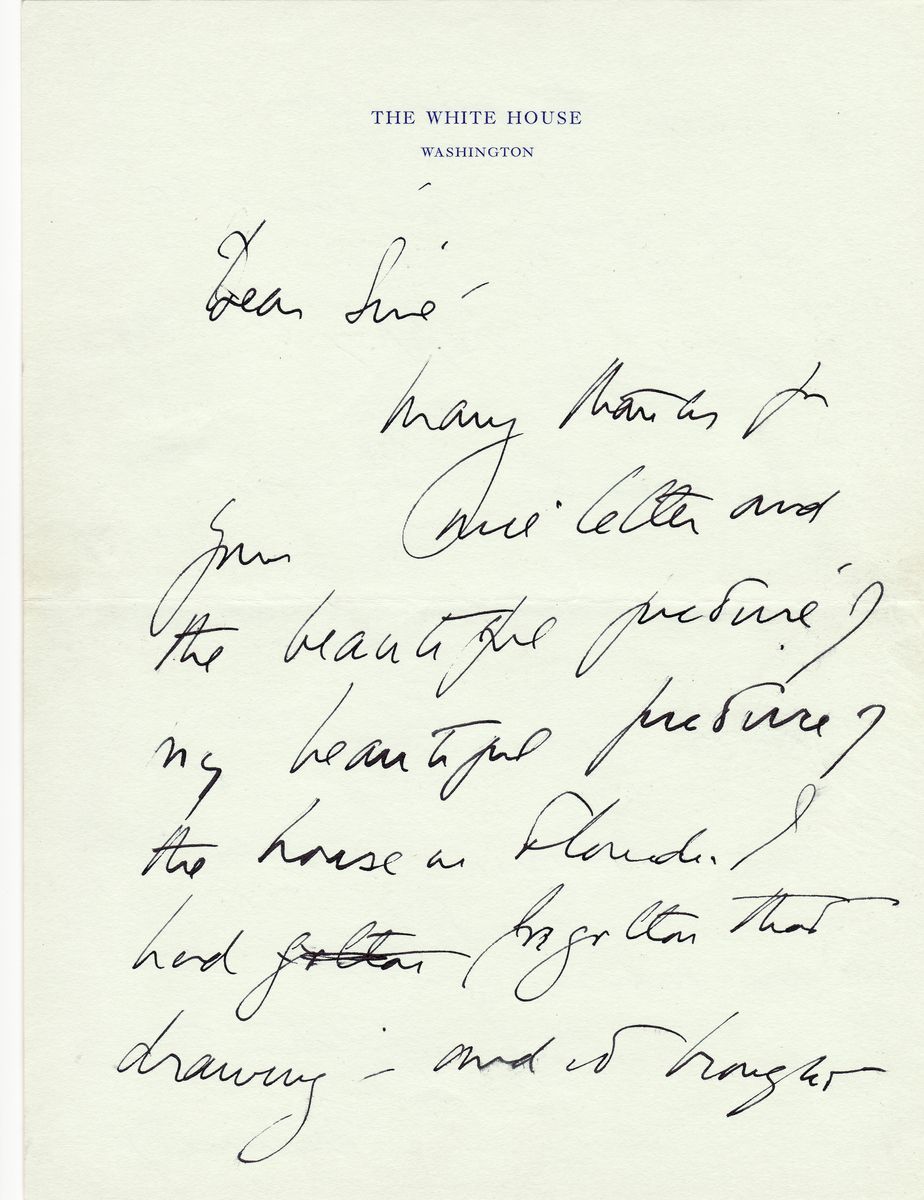 President John F. Kennedy Recalls Happy Palm Beach Memories With an Old Irish Friend