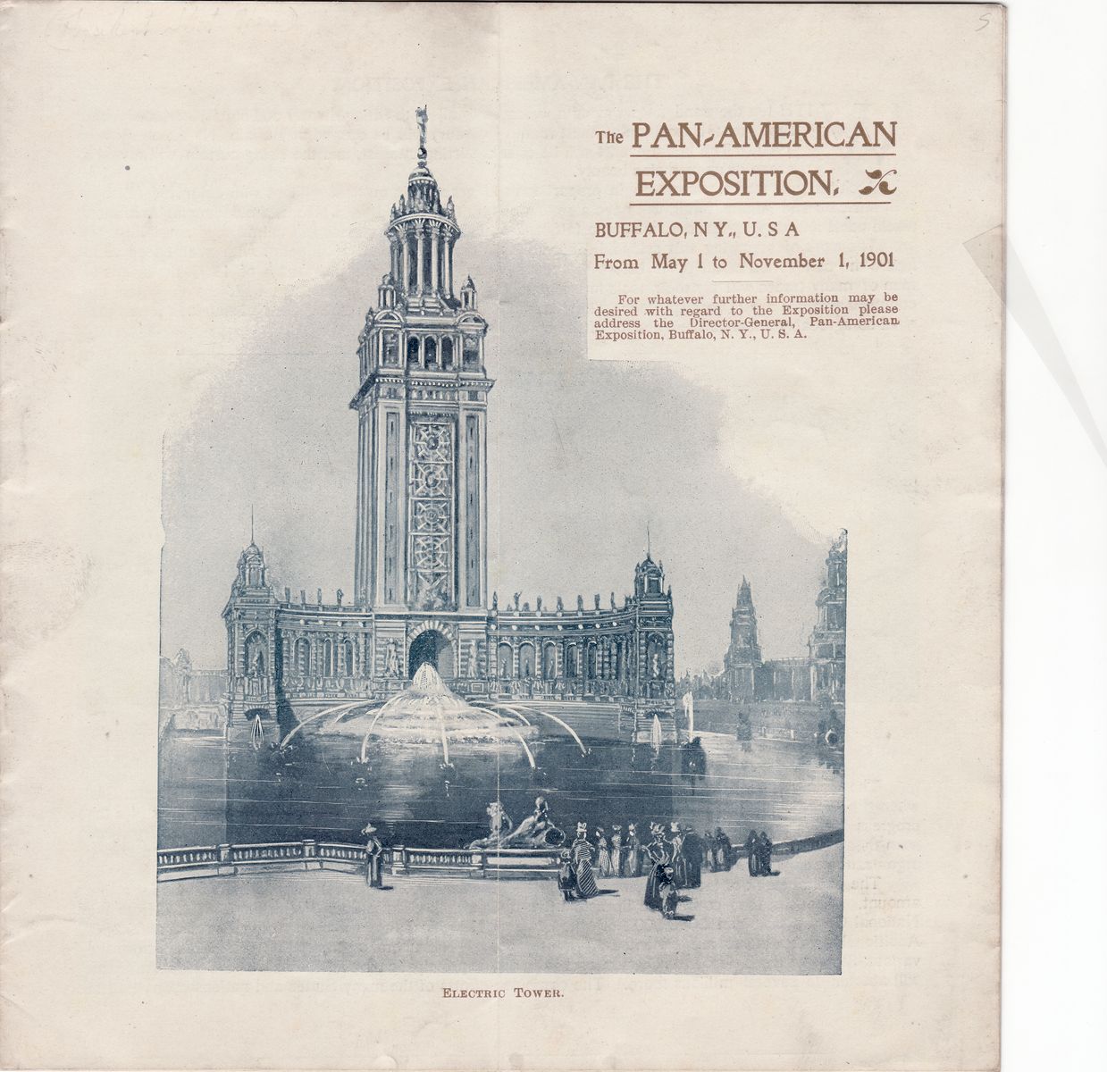 One of the Last Things Signed by William McKinley: A Souvenir Booklet from the Pan-American Exposition