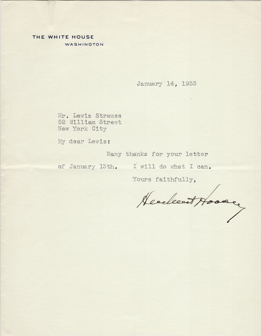 President Herbert Hoover and Antisemitic Violence Against Jews in Poland, 1933