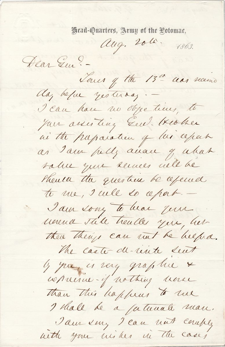 Love Letters From Civil War