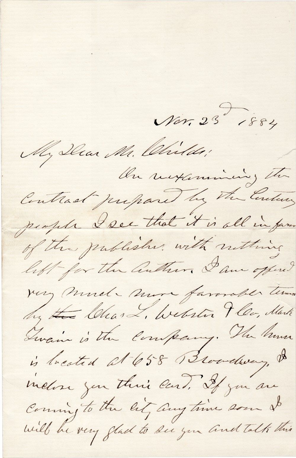 A Wyatt Earp Autograph Letter Signed: An Incredible Rarity