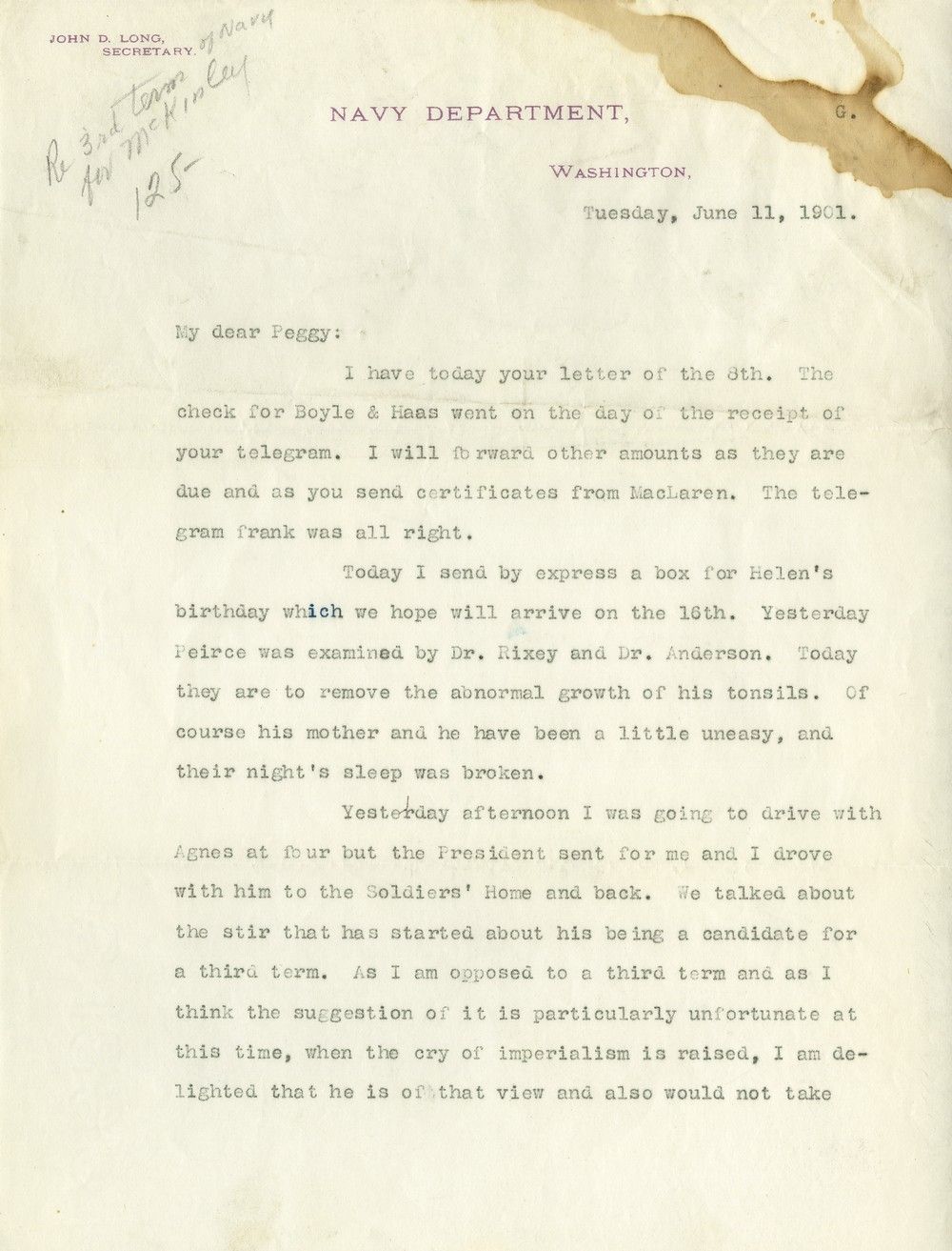 James Garfield on Assassination in Foreboding Letter -or- James ...