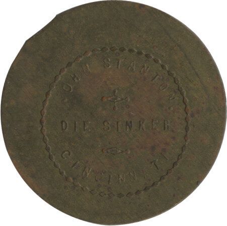 Rare Henry Rice Civil War Sutler Coin