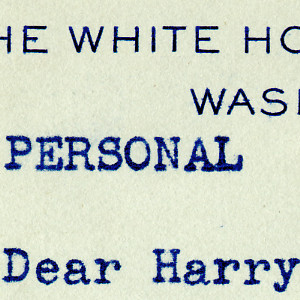 Roosevelt Advises Scapegoated Woodring On How To Handle Negative Press Following Pearl Harbor