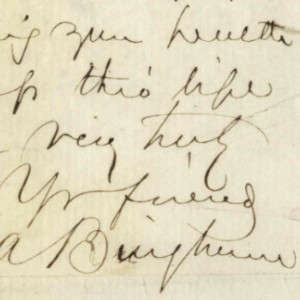 Custer is Informed of His Acceptance to West Point, and Wished Health, Happiness, & Success in This Life