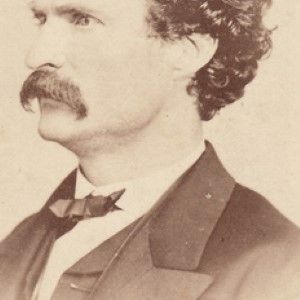 Mark Twain 1868 Signed Photo