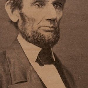 President-Elect Lincoln Grows His Beard: This Second Photograph, Signed, Depicts the Progress