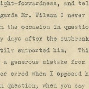 A Final Roar: In One of His Last Letters, Theodore Roosevelt Blasts Woodrow Wilson
